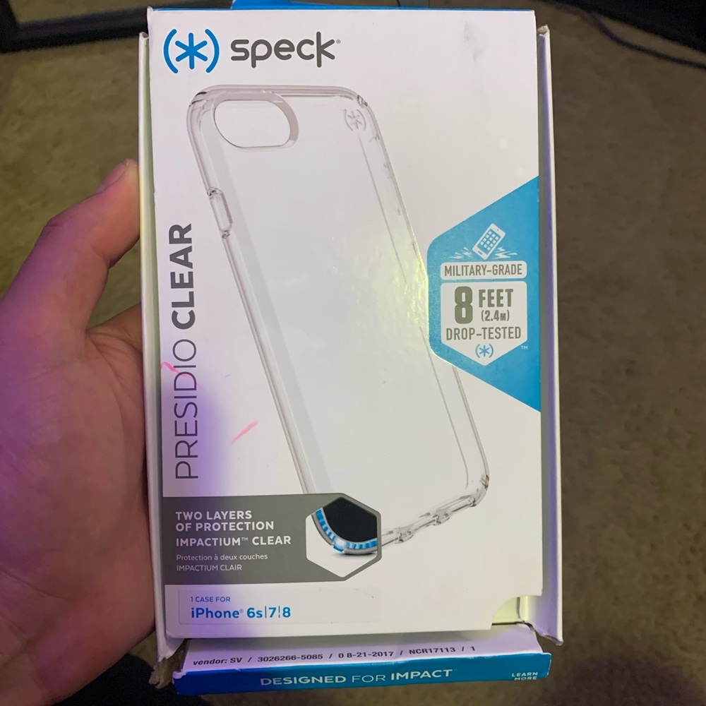 Speck Presidio Perfect-clear IPhone 6s|7|8